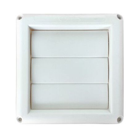 Exhaust Vent Without Flap White Valet