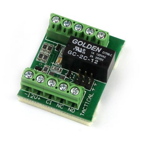 Dual Input Relay Board 12V DC DPDT Output 1A Per Pole Ness