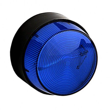 Blue LED Strobe Waterproof IP65 12V DC Low Profile Ness