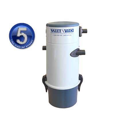 Cyclonic Central Vacuum Power Unit 15L Washable Filter Valet