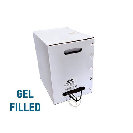 Cat5e Outdoor Gel Filled Cable 305m Black Valet