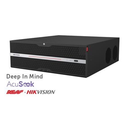 64 Channel NVR 8 SATA DeepInMind Pro Elite Hikvision