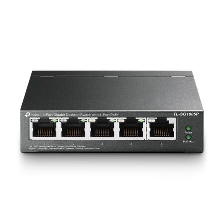 5-Port Gigabit Switch with 4 PoE Ports 65W TP-Link Ness