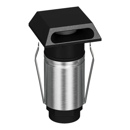 Emit Deck Light 25mm RGBW 12/24V Square Slot Black Domus