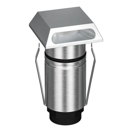 Emit Deck Light 25mm Tri-Colour Square Slot 316 Stainless Domus