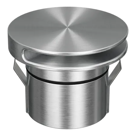 Emit Deck Light 85mm RGBW 12/24V Round Slot 316 Stainless Domus
