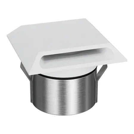 Emit Deck Light 85mm 6W RGBW 12/24V Square Slot White Domus