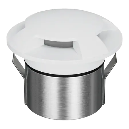 Emit Deck Light 85mm 4/6W Tri-Colour 12/24V 4-Way White Domus