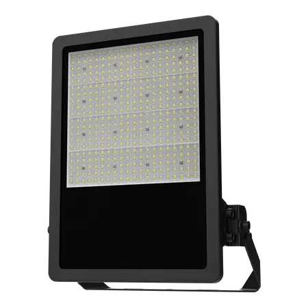 Flare Commercial LED Floodlight 120/160/200W 4000K T2 Black Domus