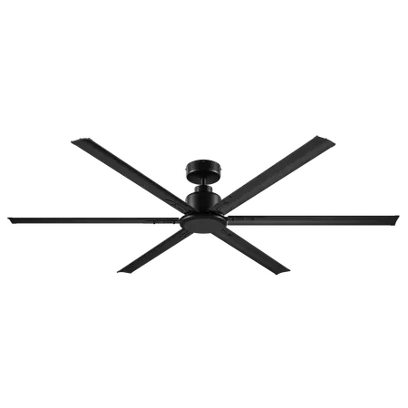 Gale 84 Inch 2130mm Smart DC Ceiling Fan 6 Blade Black Domus