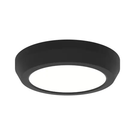 Glide Ceiling Fan LED Light Kit Tri-Colour Black Accessory Domus