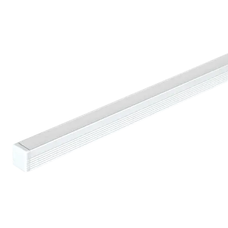 Micro Surface LED Profile Opal Diffuser White 3m Length Domus