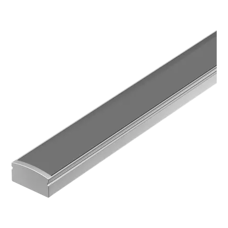 Nova-17 Surface LED Profile Black Diff Aluminium 3m Domus