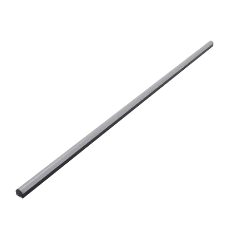 Curve-20 Surface Mount LED Profile 20x20mm Black 3m Length Domus