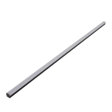 Bloc-20 Surface Mount LED Profile 20x20mm Black 3m Length Domus