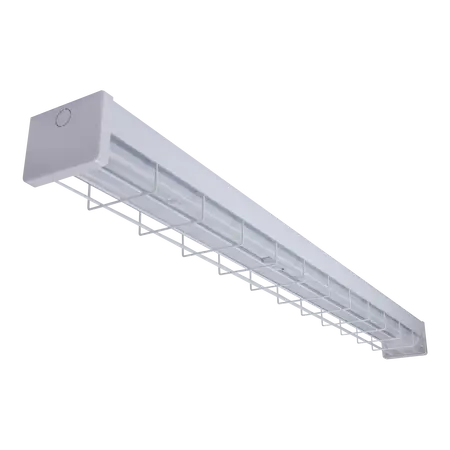 Park-120 DALI Emergency Batten 15/30W Wire Guard Tri-Colour Domus
