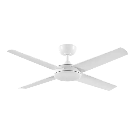 Twister 52 Inch 1320mm DC Ceiling Fan 4 Blade White Domus
