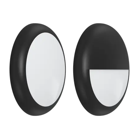 Veyra LED Emergency Bunker Light IP65 IK10 240V Black Domus