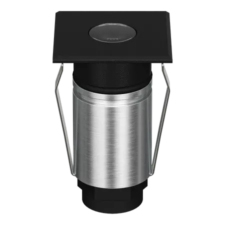Emit Deck Light 25mm RGBW 12/24V Square Open Black Domus
