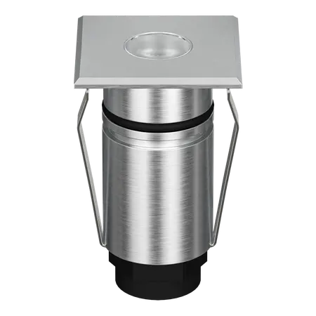 Emit Deck Light 25mm RGBW 12/24V Square Open 316 Stainless Domus