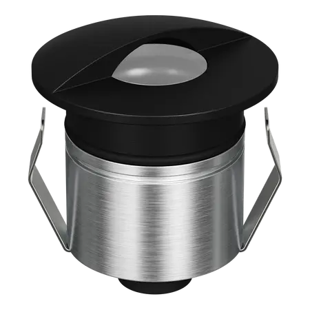 Emit Deck Light LED 55mm RGBW 12/24V Eyelid Black Domus