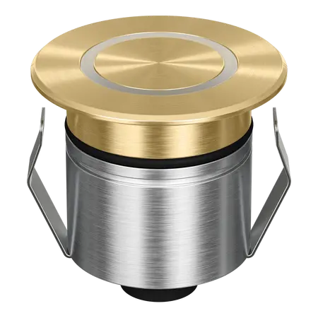 Emit Deck Light 55mm RGBW 12/24V Ring Antique Brass Domus