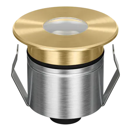 Emit Deck Light 55mm RGBW 12/24V Round Open Brass Domus