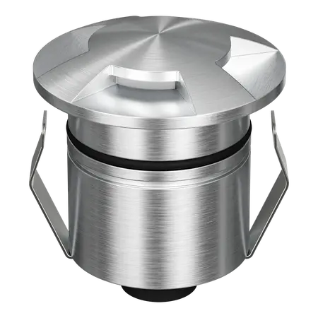 Emit Deck Light 55mm RGBW 12/24V 4-Way 316 Stainless Domus