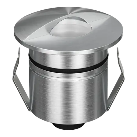 Emit Deck Light 55mm RGBW 12/24V Eyelid 316 Stainless Domus