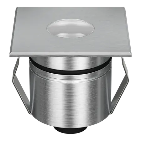 Emit Deck Light 55mm RGBW 12/24V Square Open 316 Stainless Domus