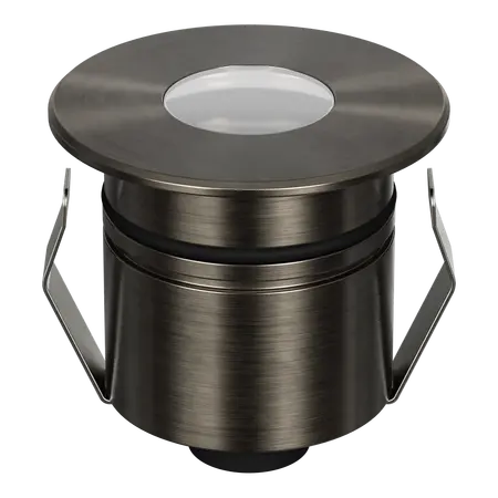 Emit Deck Light 55mm Tri-Colour Round Open Antique Brass Domus
