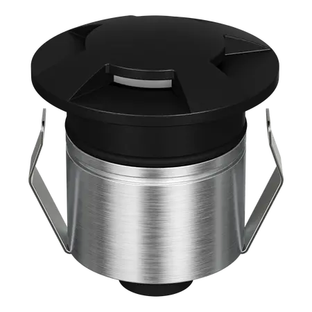 Emit Deck Light 55mm 2.5W Tri-Colour 12/24V 4-Way Black Domus