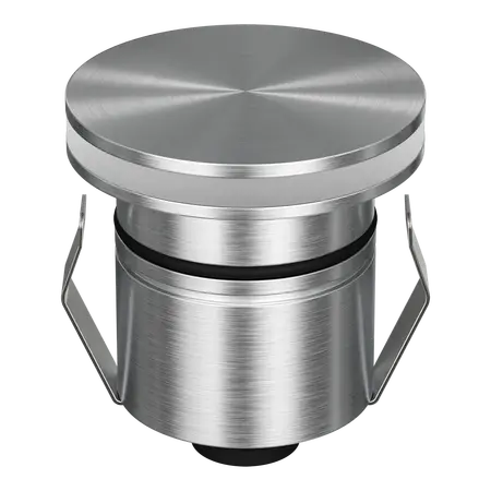 Emit Deck Light 55mm Tri-Colour 12/24V Halo 316 Stainless Domus