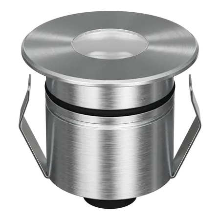 Emit Deck Light 55mm Tri-Colour Round Open 316 Stainless Domus