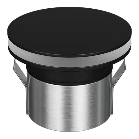 Emit Deck Light LED 85mm 6W RGBW 12/24V Halo Black Domus