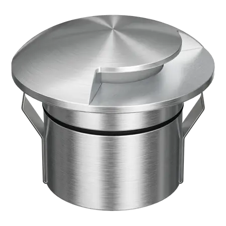 Emit Deck Light 85mm 6W RGBW 12/24V 1-Way 316 Stainless Domus