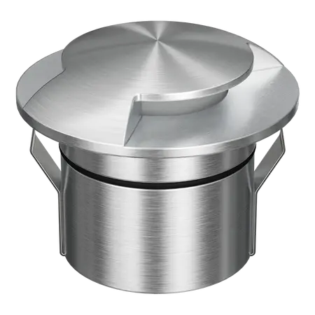 Emit Deck Light 85mm 6W RGBW 12/24V 2-Way 316 Stainless Domus