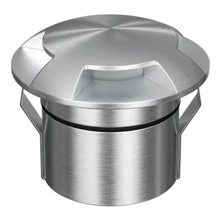 Emit Deck Light 85mm 6W RGBW 12/24V 3-Way 316 Stainless Domus