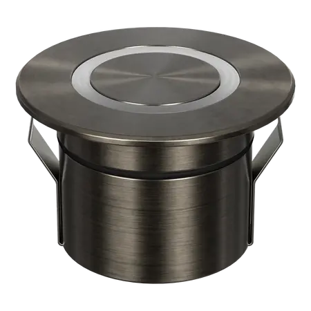 Emit Deck Light 85mm Tri-Colour 12/24V Ring Antique Brass Domus