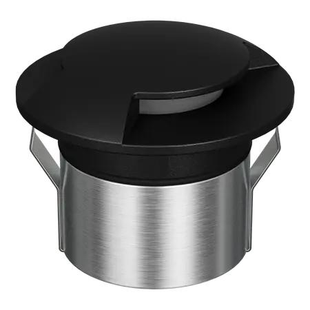 Emit Deck Light 85mm 4/6W Tri-Colour 12/24V 2-Way Black Domus