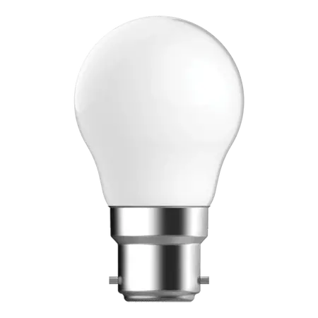 LED Filament Fancy Round G45 4.2W B22 Frosted 6500K Domus