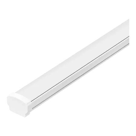 Opti-SM Surface LED Profile Opal Diffuser White Per Metre Domus