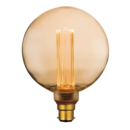 LED Retro Filament Globe G125 3.5W B22 Dimmable Decorative Domus