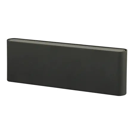 Lynx Exterior Wall Light 260mm 2x12W 240V IP54 Black Domus