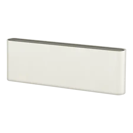 Lynx Exterior Wall Light 260mm 2x12W 12/24V IP54 White Domus