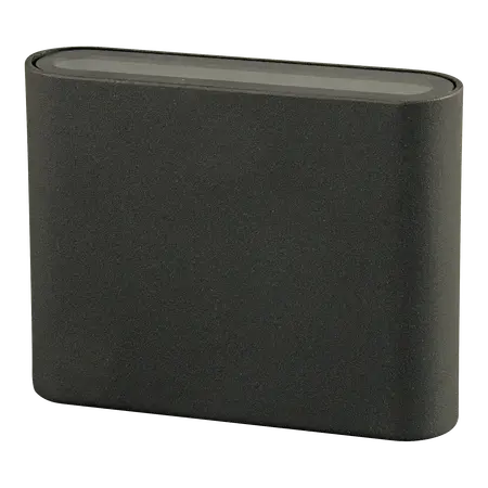 Lynx Exterior Wall Light 115mm 3W 12/24V IP54 Black Domus