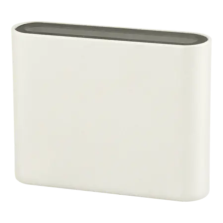 Lynx Exterior Wall Light 115mm 3W 240V IP54 White Domus