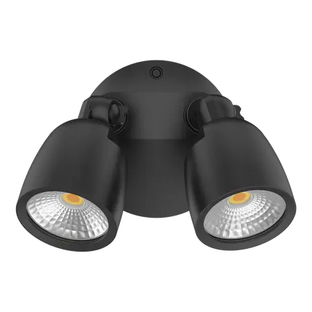 Muro-Eco-20 LED Exterior Spotlight 20W Non-Sensor Black Domus