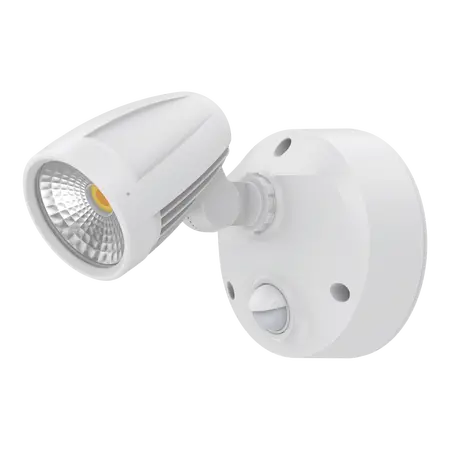Muro-Max-16S LED Exterior Spotlight 16W with Sensor White Domus