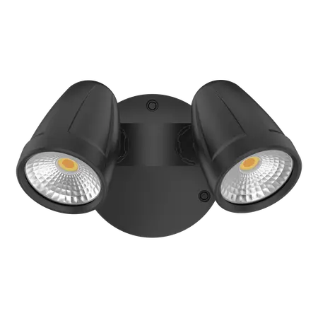 Muro-Max-32 LED Exterior Spotlight 32W Non-Sensor Black Domus